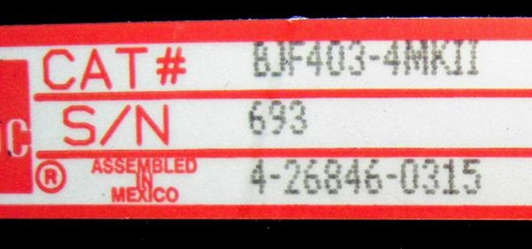 Image sur ADC 96 point TT (Bantam) patch panels: BJF403-4MKII