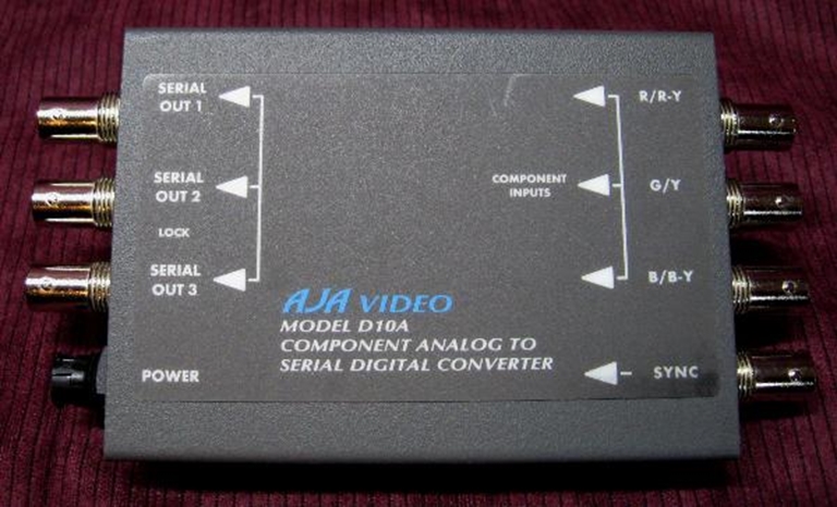 Image sur AJA D10A RGB to SDI converter