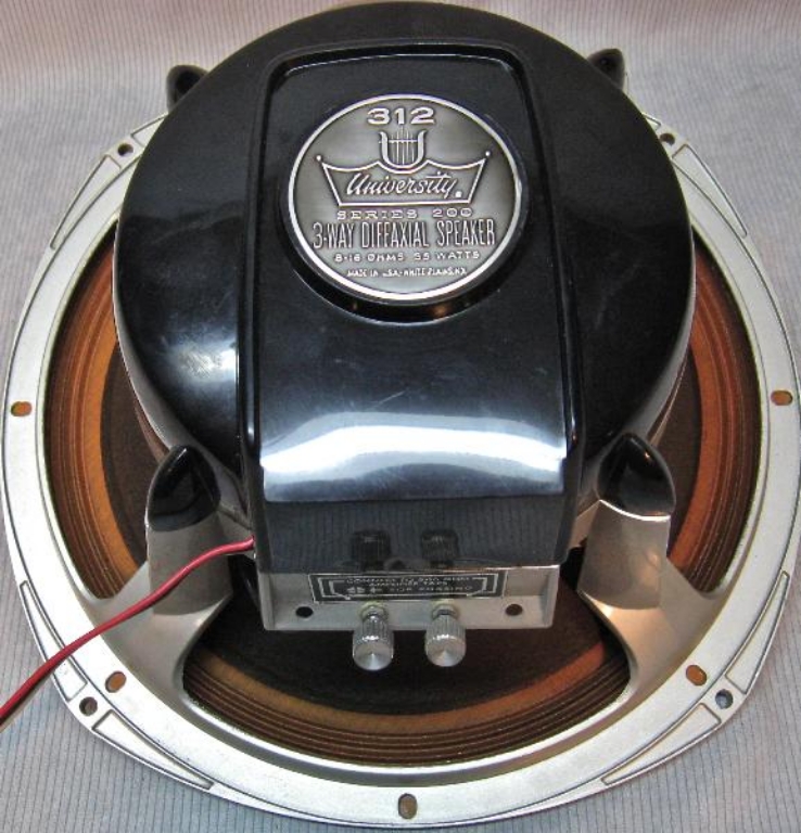 Image sur University Sound Model 312 12" Diffaxial 3-way