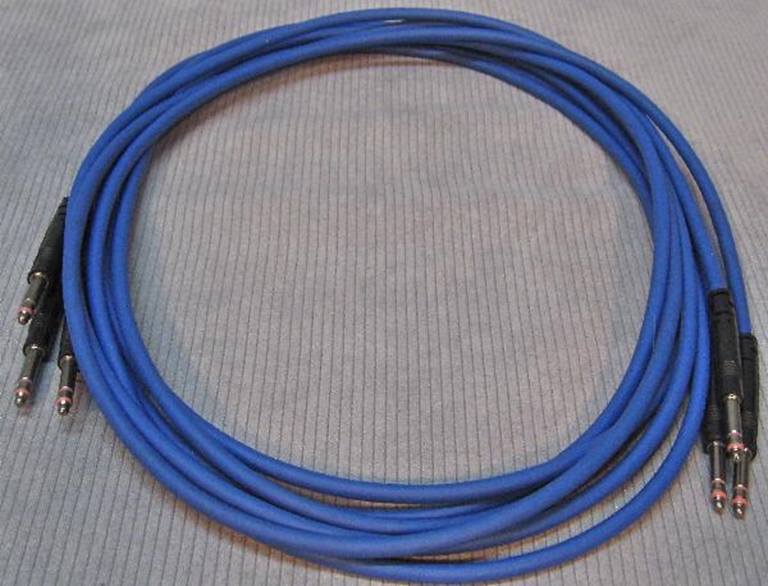 Image sur ADC 6', Blue TT (Bantam) Nickel Patch Cable