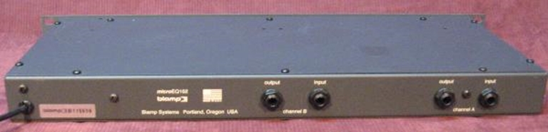 Image sur Biamp MicroEQ 152, Stereo Graphic EQ