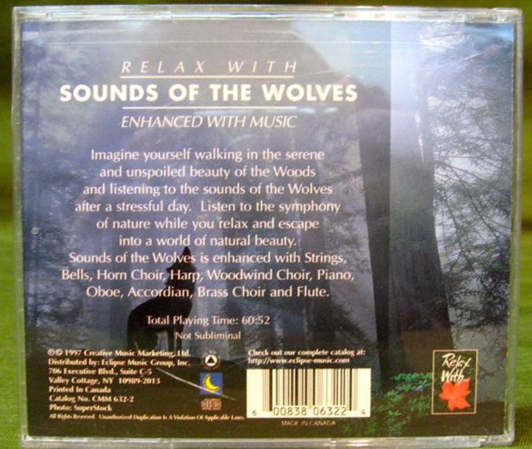 Picture of Sound Effects CDs (3): Star Trek, Wolves, All Purpose EFX 
