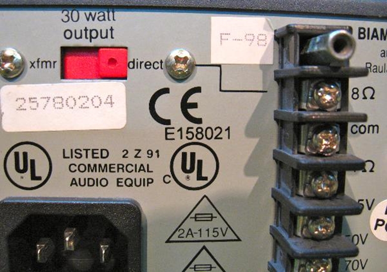 Afbeelding van Biamp Precedence CMA30 Mixer Amplifier