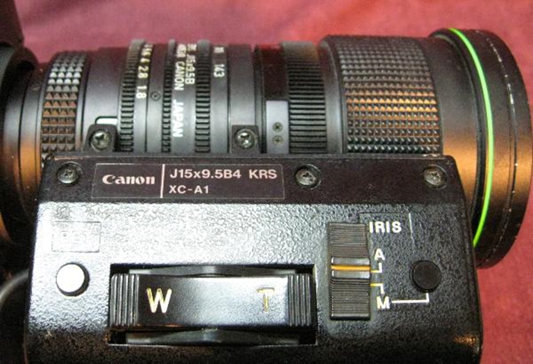 Image sur Sharp XC-A1 3 Tube Camera w Canon J15x9.5, for Parts.