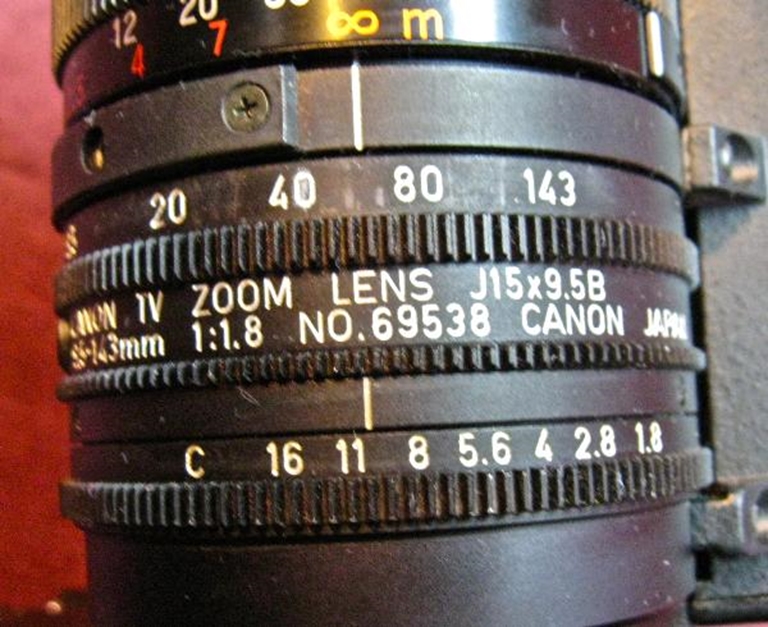 Image sur Sharp XC-A1 3 Tube Camera w Canon J15x9.5, for Parts.