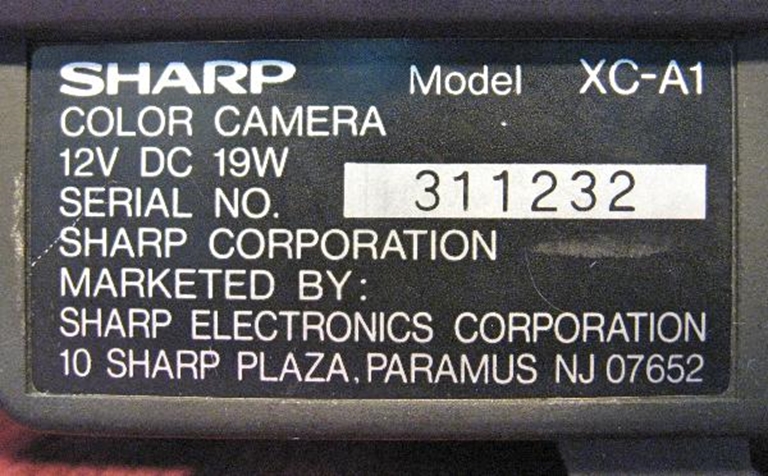 Image sur Sharp XC-A1 3 Tube Camera w Canon J15x9.5, for Parts.