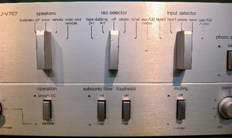 Afbeelding van Technics SU-V707 Integrated Amplifier