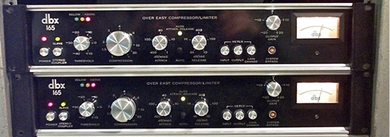 Image sur DBX 165 Compressor/Limiter early 1980s version. SOLD OUT