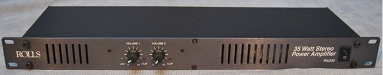 Image sur Rolls RA235 Power Amplifier
