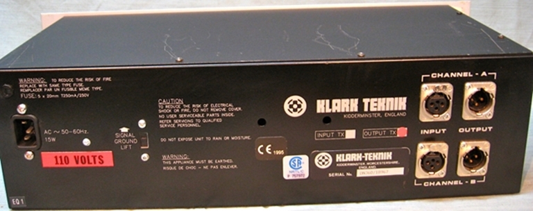 Image sur Klark-Teknik DN360 Equalizer