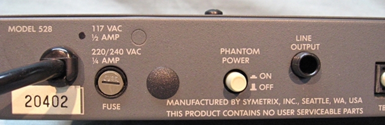 Image sur Symetrix 528 Vocal Processor, sn20402