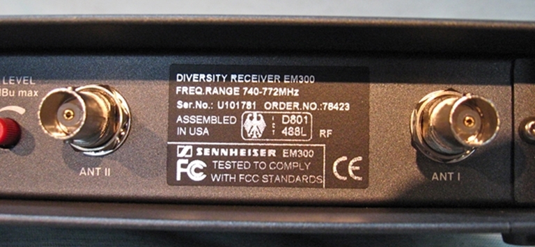 Image sur Sennheiser EW322 Wireless Package