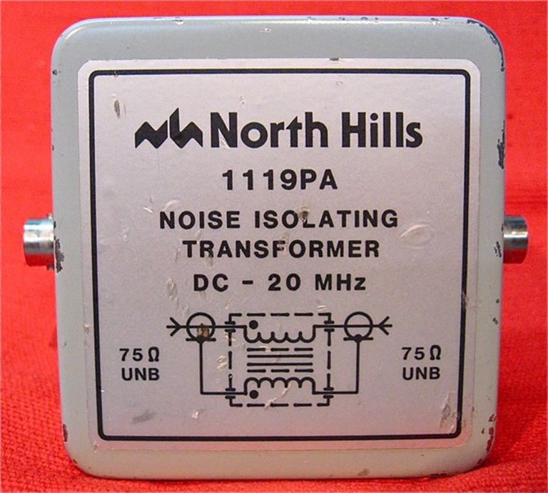 Image sur North Hills Electronics Model 1119PA Isolation Transformer