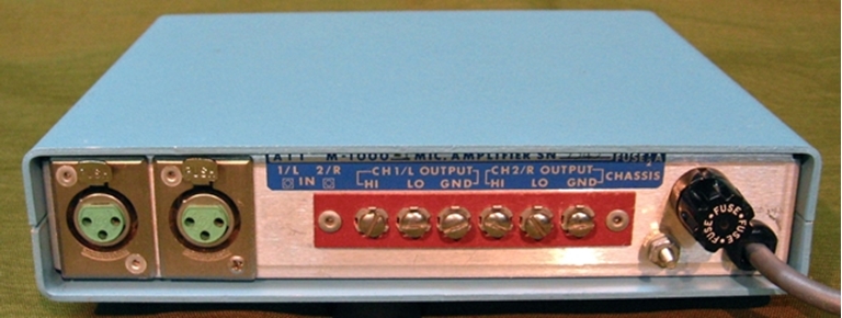 Image sur ATI M-1000-1 Dual Mic Preamp