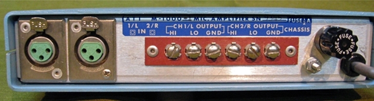 Image sur ATI M-1000-1 Dual Mic Preamp