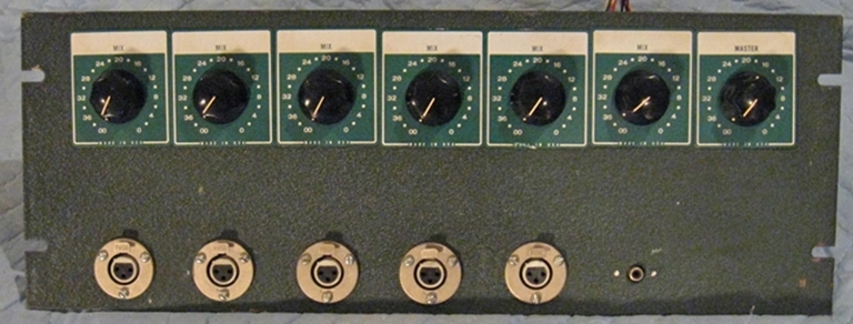 Picture of Altec 1561A Preamplifier package, 6 preamp modules.