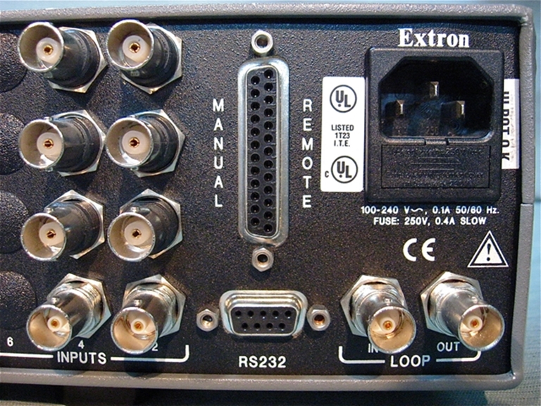 Image sur Extron SW 4AR MX, Part # 60-109-01
