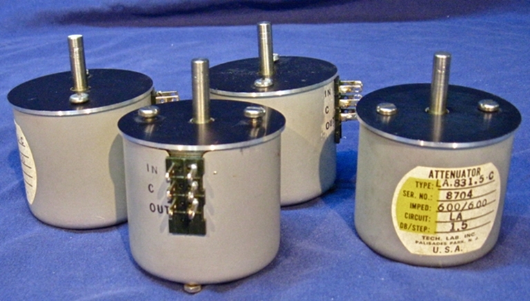 Afbeelding van Tech Lab LA.831.5.C Stepped Attenuators, sn8704.