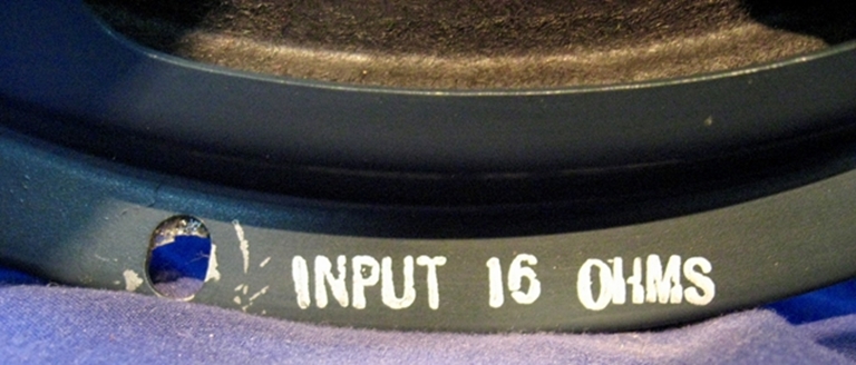 Picture of Jensen C6856 12" Coaxial Driver,16Ω