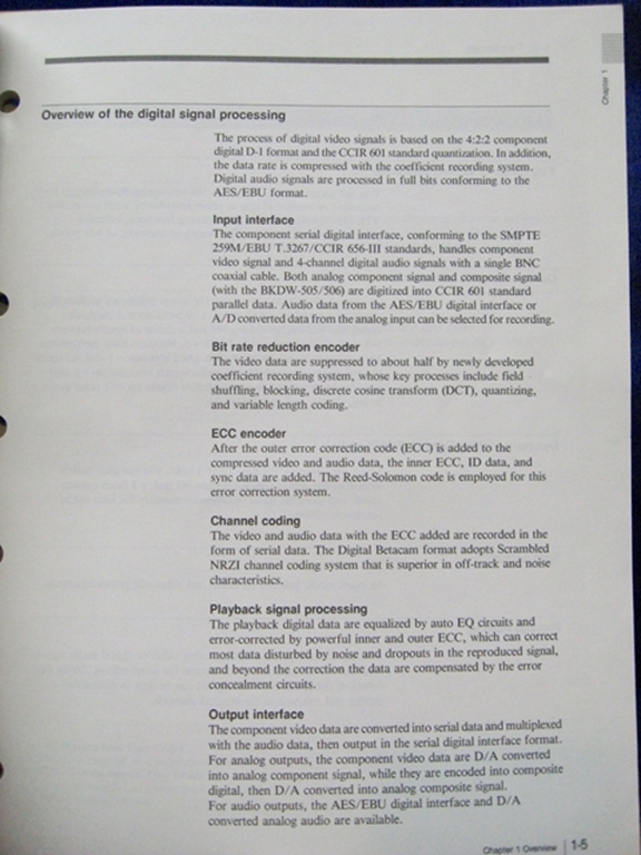 Image sur Sony DVW-A500/500/A500P/500P Operation Manual 1st Edition (Revised 4)