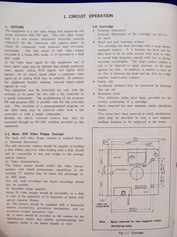 Image sur Sony MVR-5500 Operation Manual
