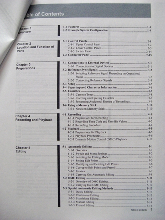 Image sur Sony HDW-2000/M2000/M2000P Operation Manual 1st Edition (Revised 4)