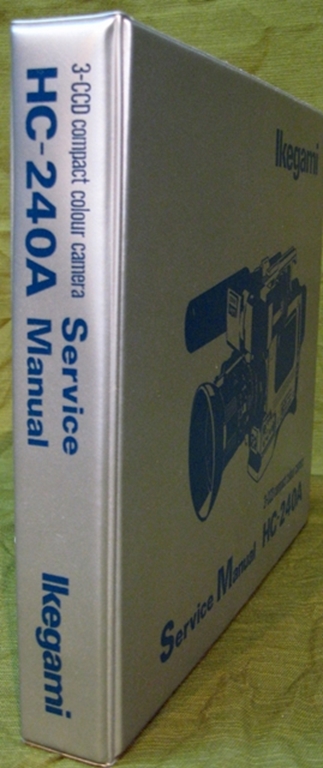 Afbeelding van Ikegami HC-240A Service Manual