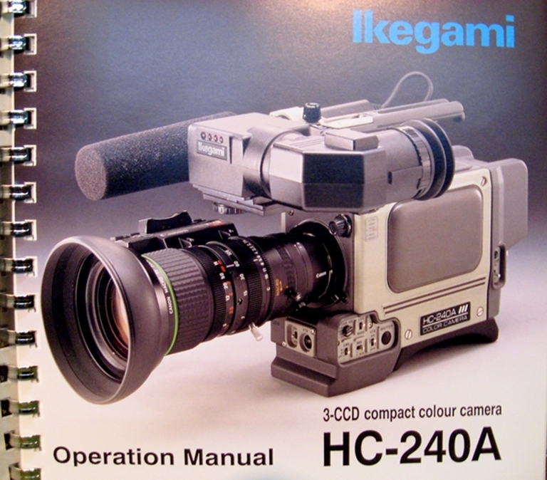 Afbeelding van Ikegami HC-240A Service Manual