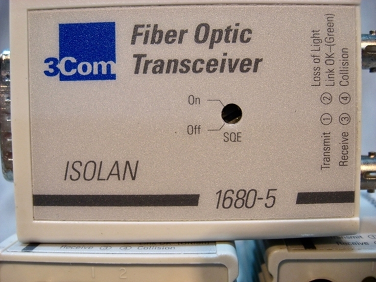 Image sur 3Com Isolan Fiber Optic Transceiver. 1680-5