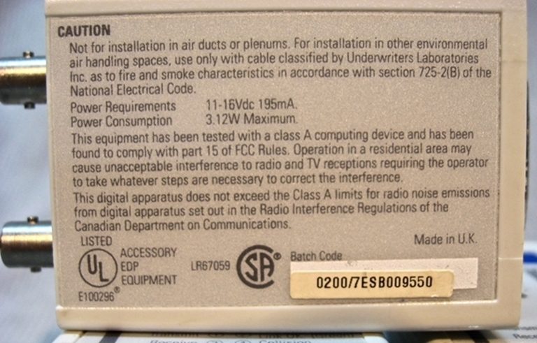 Image sur 3Com Isolan Fiber Optic Transceiver. 1680-5