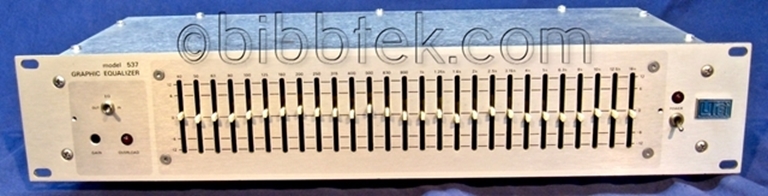 Image sur UREI 537 1/3 Octave Graphic Equalizer, sn1253A