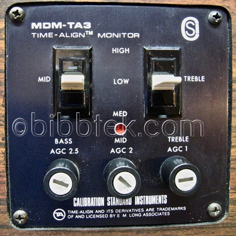 Image sur Calibration Standard Instruments MDM-TA3 Time Align Monitors by E.M. Long