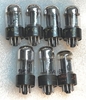 Image de 6SN7 Tubes, Silver top Sylvania, tested. LOT of 7 Tubes. SOLD OUT.