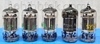 Image de SYLVANIA 12AX7 vacuum tubes (5), used, tested. SOLD.