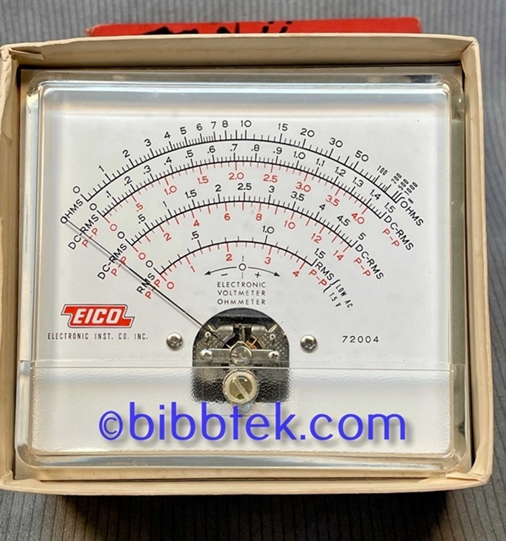 Image sur Eico Meter 72004, NOS, for Volt-Ohmmeter