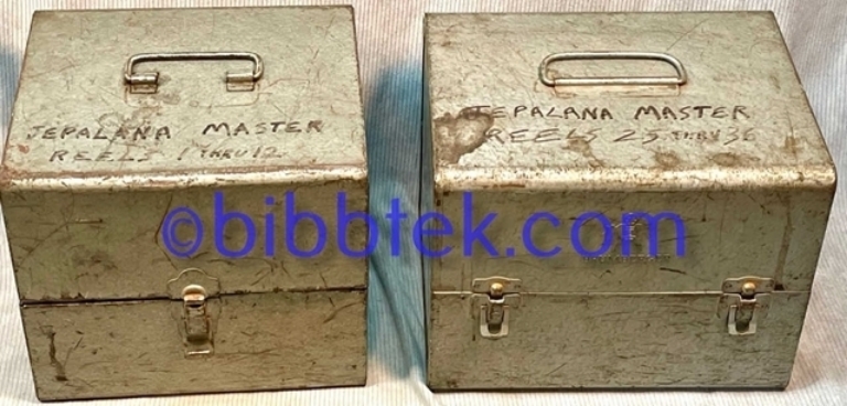 Afbeelding van Jepalana Studio Masters,  35 7" reels from Associated Recording Studios. SOLD OUT.